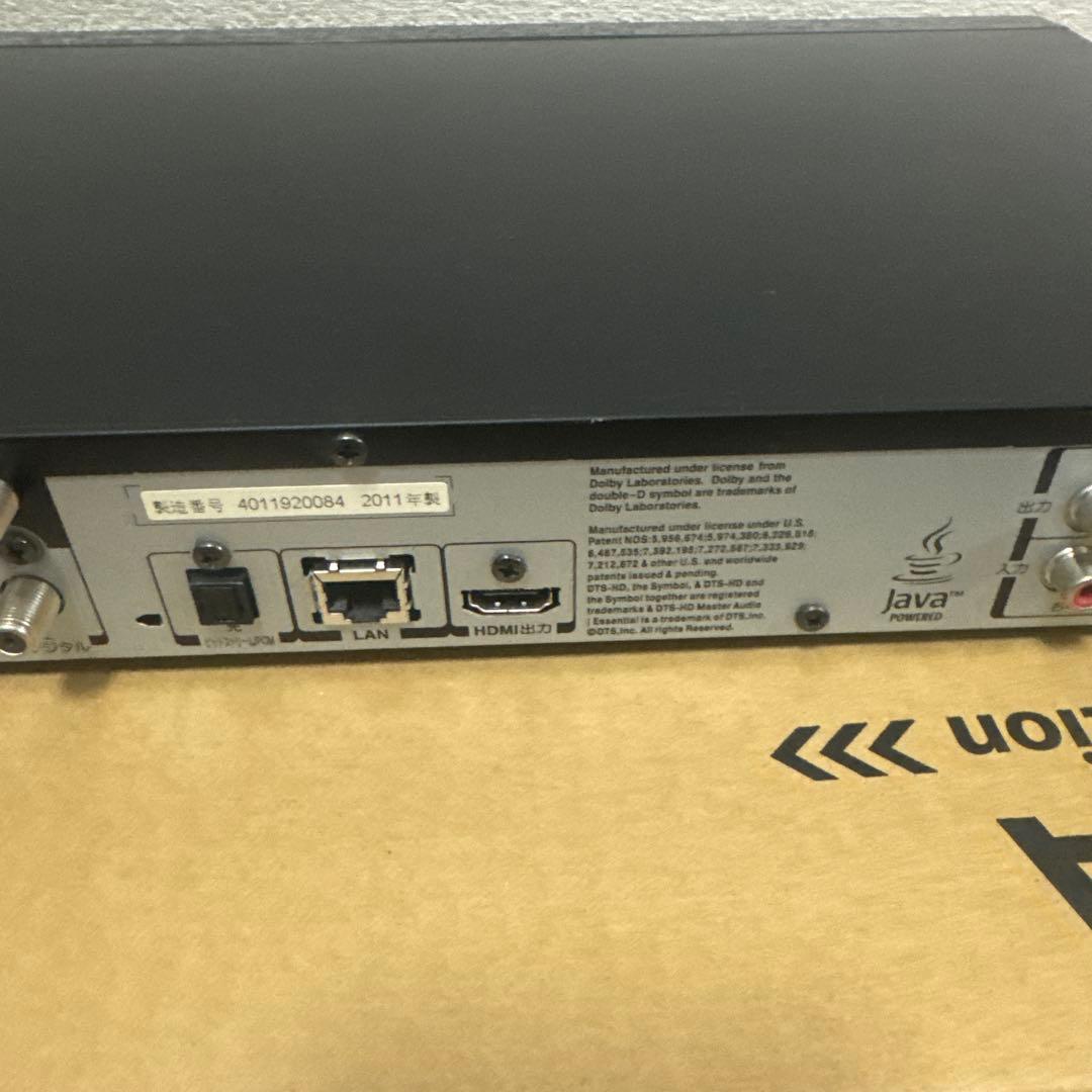 【美品】TOSHIBA REGZA ブルーレイレコーダーDBR-Z110