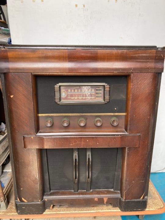 ★ナショナル/ステレオ/ラジオ/昭和レトロ/アンティーク/真空管/ジャンク品★