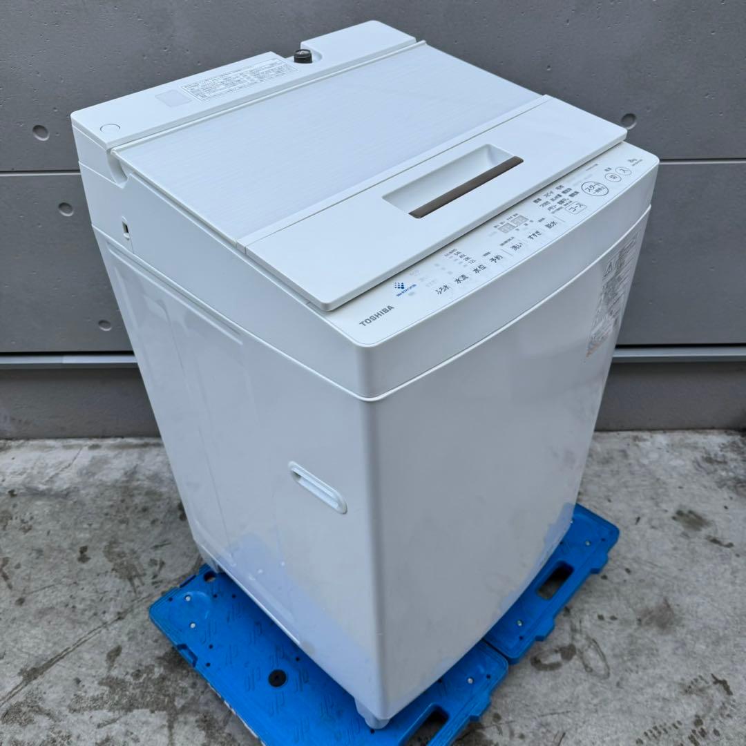 145⭐️2021年製★東芝　洗濯機　8KG 大型　インバーター　 大容量
