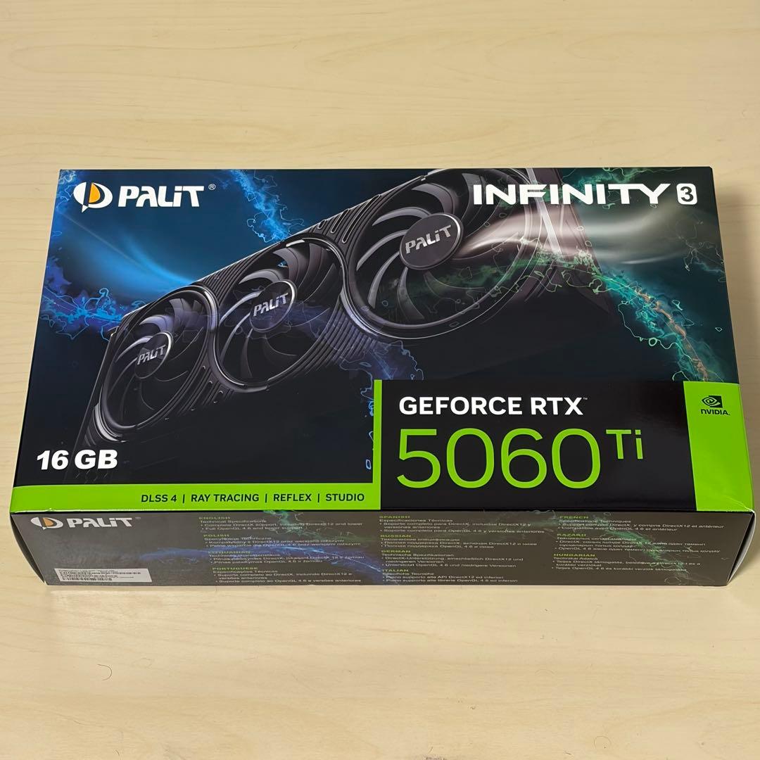 GeForce RTX 5060 Ti 16GB 中古美品