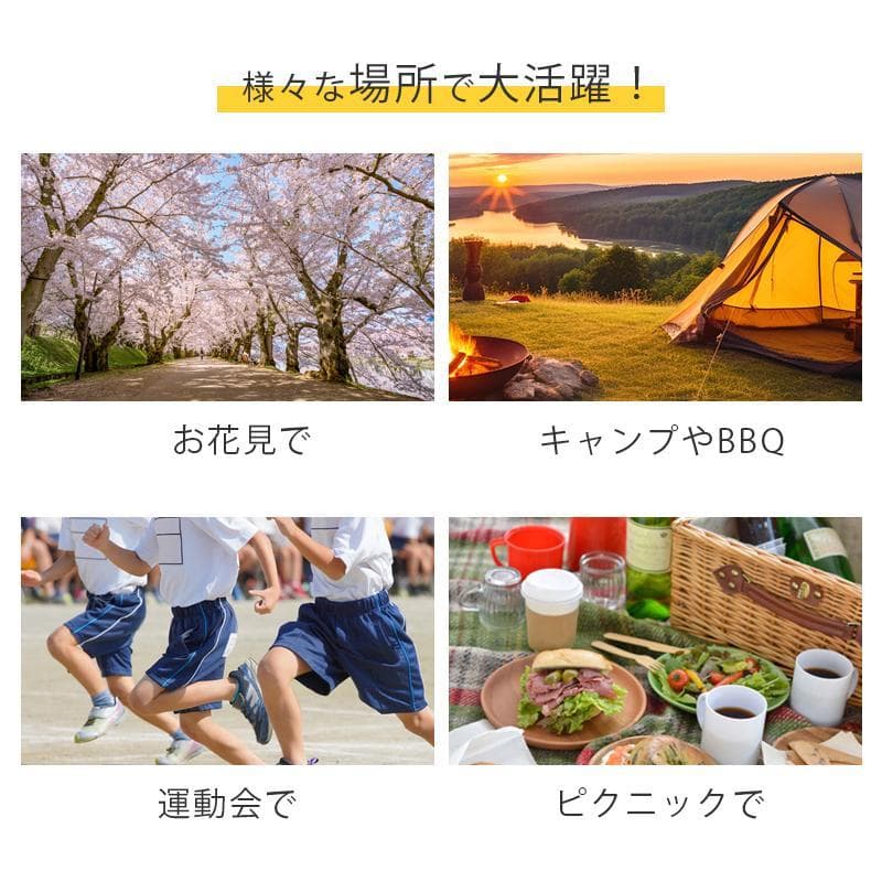 アウトドアテーブル 折りたたみ 120cm 収納付き 高さ3段階調節 防水