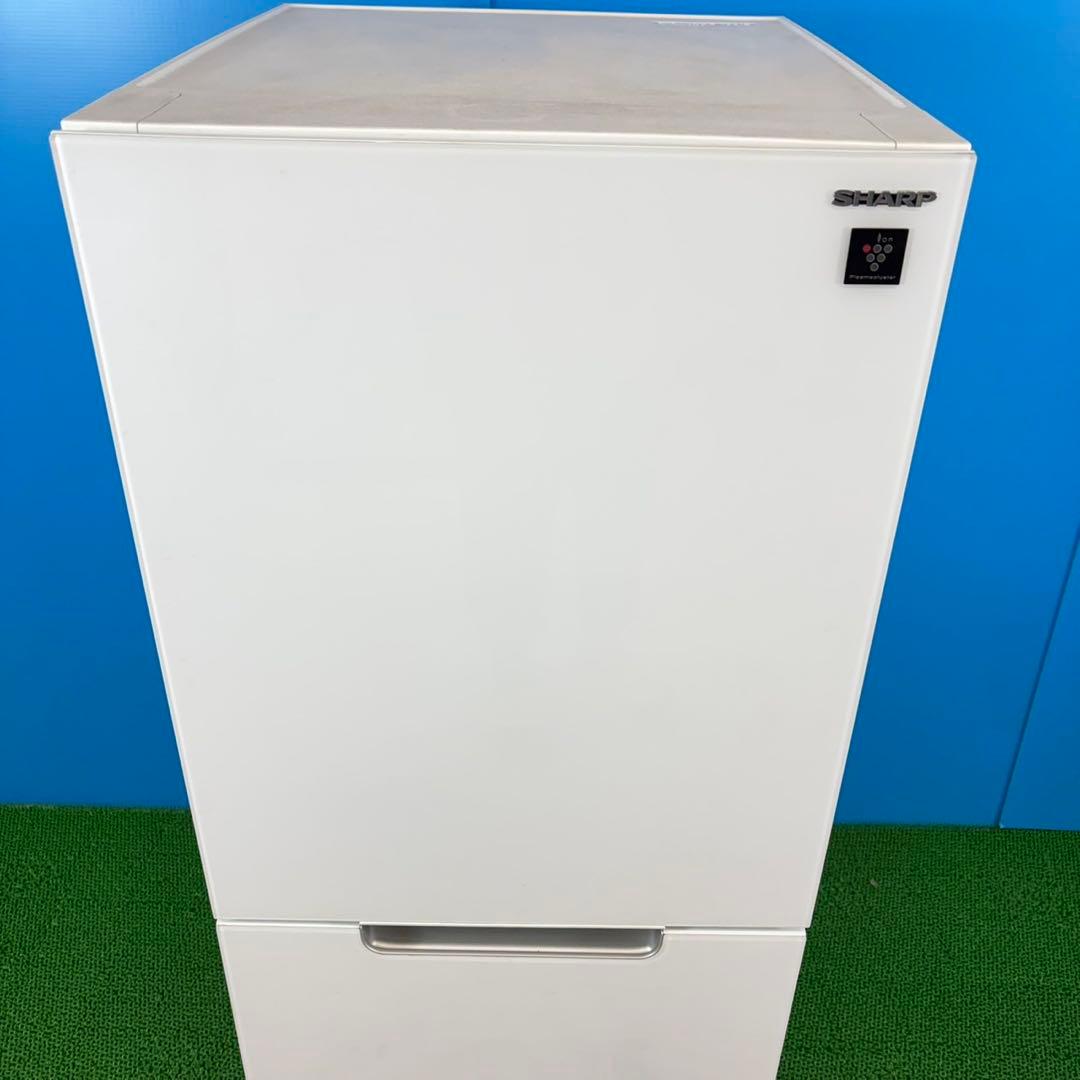 742 SHARP ガラスパネル　付け替えどっちもドア　冷蔵庫　152L 小型