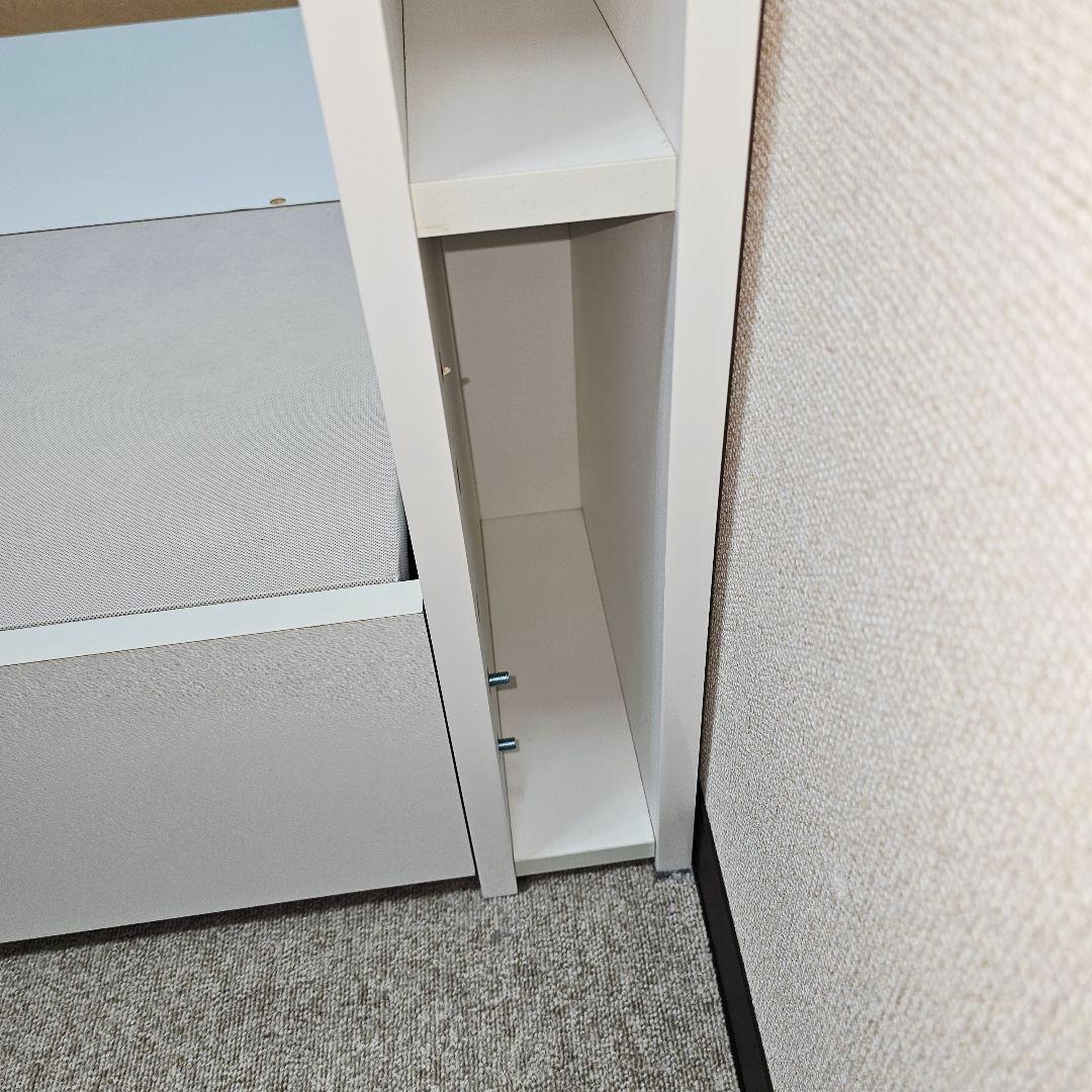 ホワイト シングルベッド東京23区全域送料無料