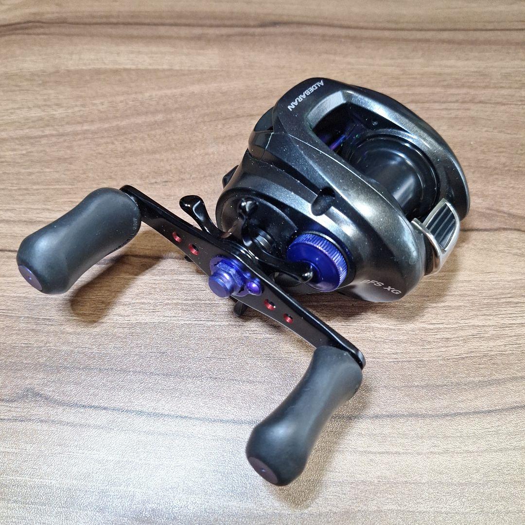 12ALDEBARAN BFS XG ベイトリール ブラック/パープル