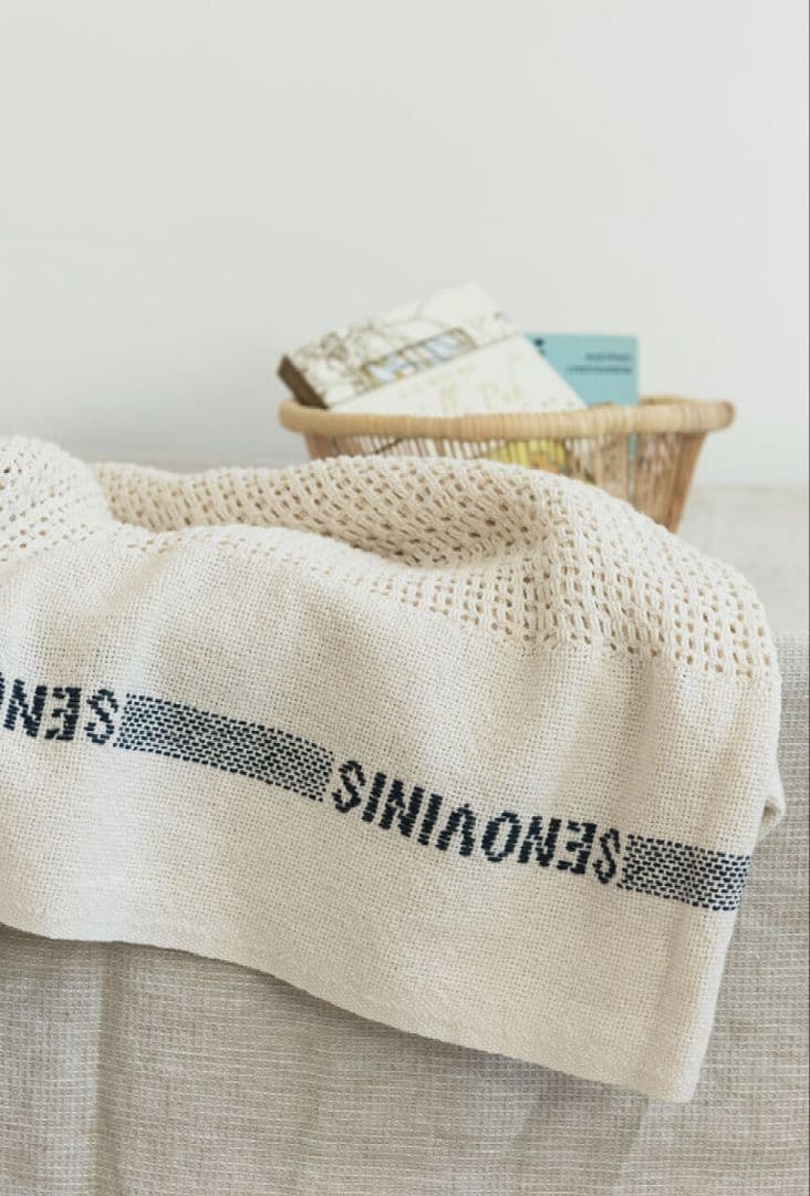 fog linen work フォグリネンワーク　コットンブランケット