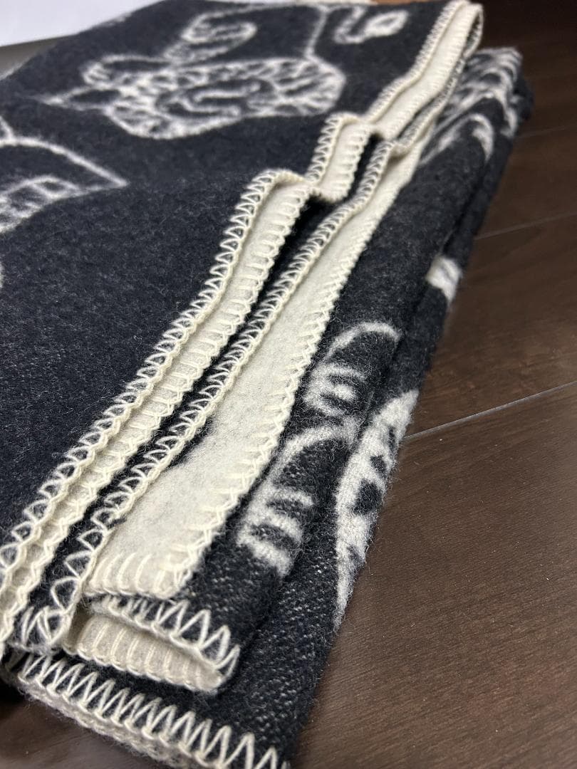 クリッパンxリサ・ラーソン★LEO ブランケット（シングルサイズ）