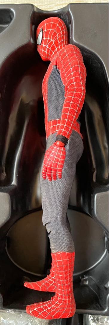 ブ*ー様 スパイダーマン フィギュア ホットトイズ トビーマグワイア サムライミ