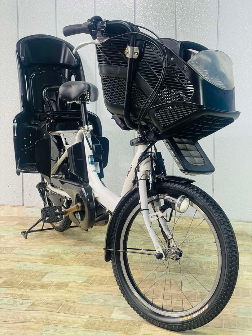 2997ヤマハ12.8アンペア3人乗り対応20インチ子供乗せ　電動アシスト自転車