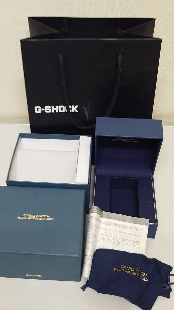 【SNF360】 GMW-B5000SS-2JR カシオ50周年記念モデル