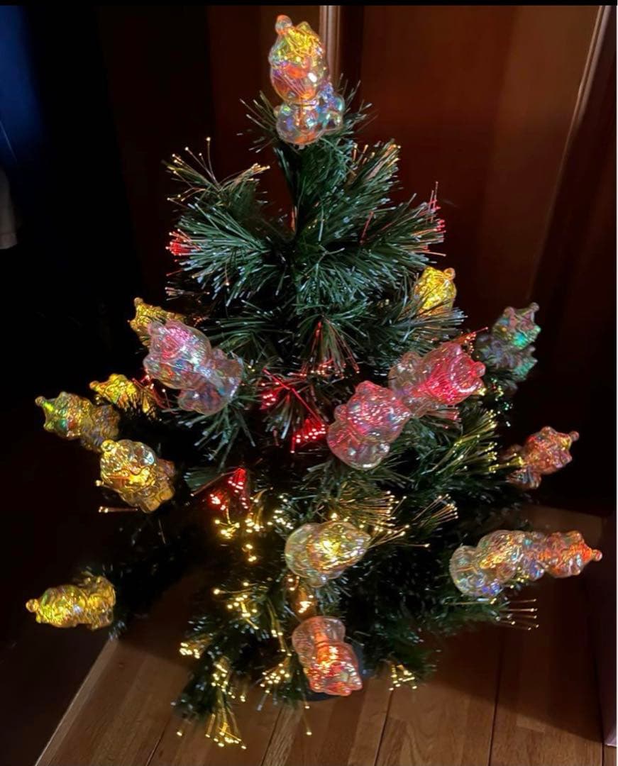 【保証書・説明書付・動作確認済】クリスマスツリー（キティ）