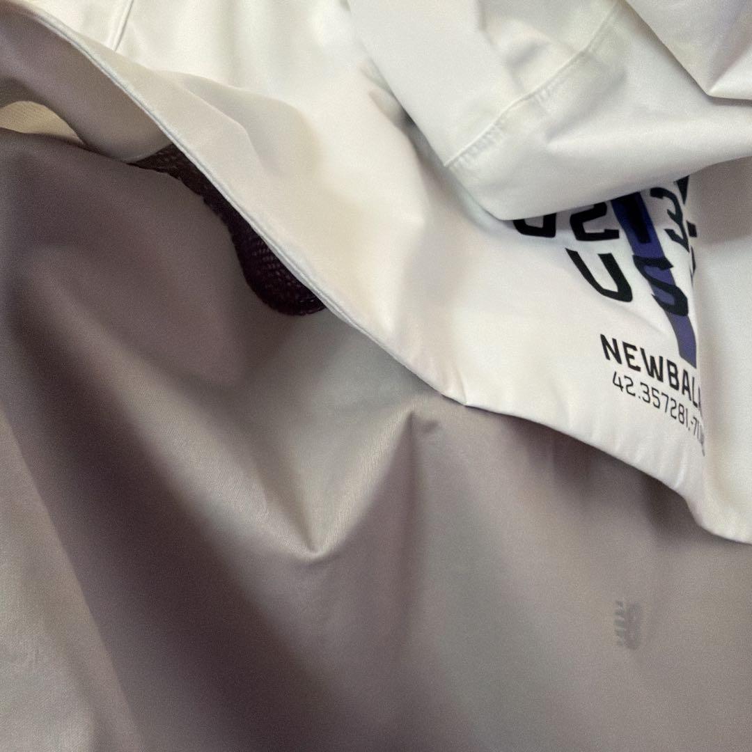 ニューバランスゴルフ フード付ライトアウター　ウィンドブレーカー　ブルゾン　軽量