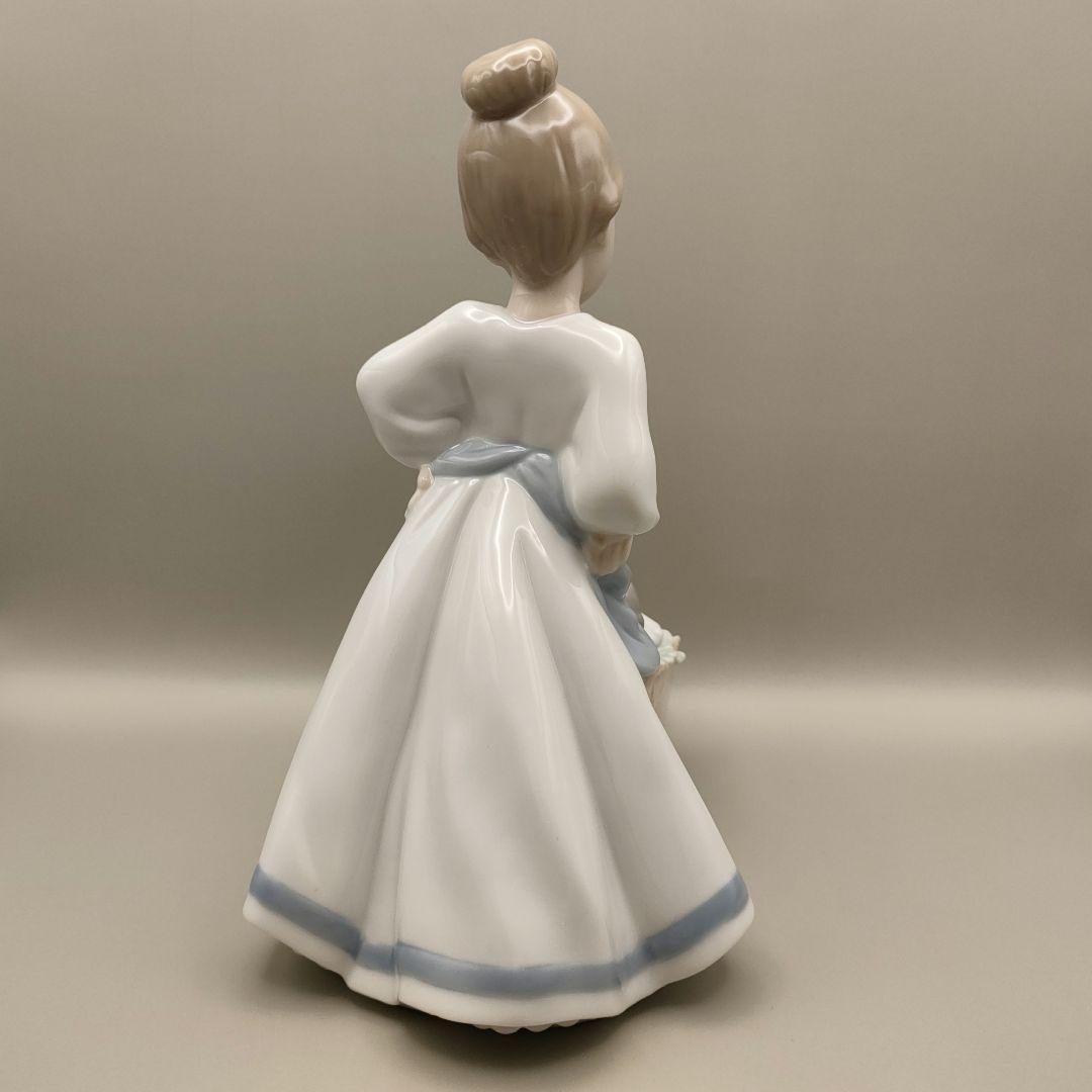 ✦極美品✦ リヤドロ NAO　マイガーデン　少女　犬　専用箱あり