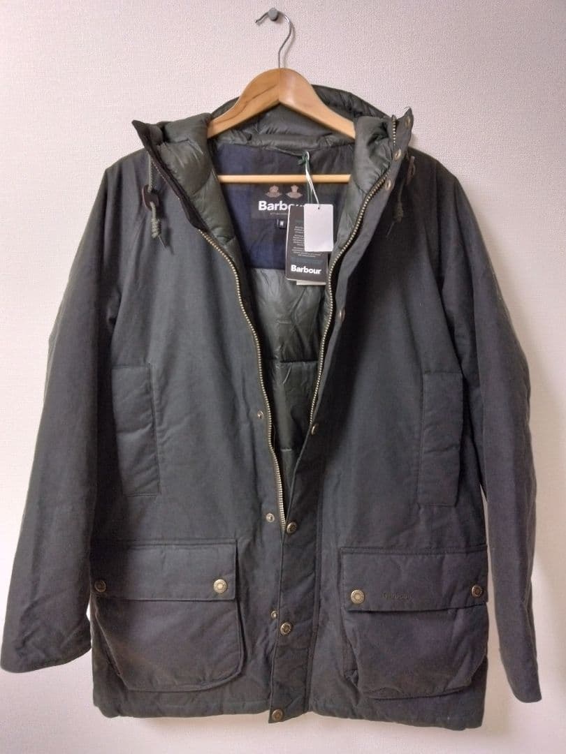 セール！【新品】Barbour バブアー　フーデッドビューフォート　ワックス