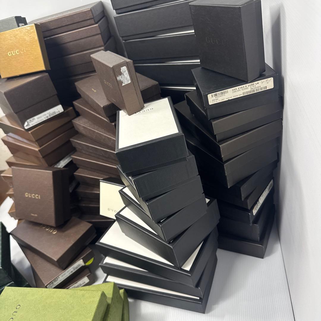 U-ma GUCCI グッチ 空箱 超超大量 70個 まとめ売り