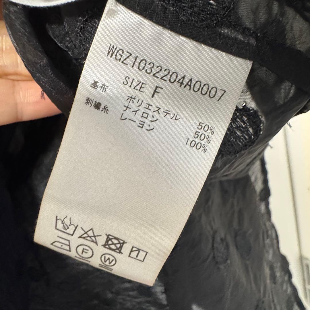 WimGazette ドットボウタイブラウス 長谷川京子