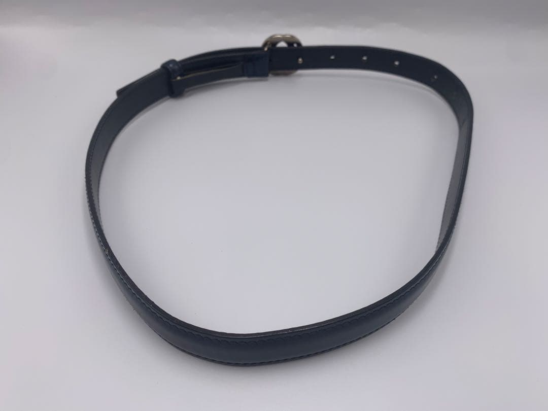 GUCCI グッチインターロッキングG ベルト シルバー レディース