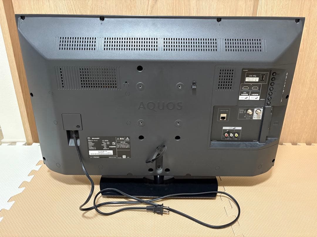 32V型 液晶テレビ SHARP AQUOS LC-32S5 2018年製