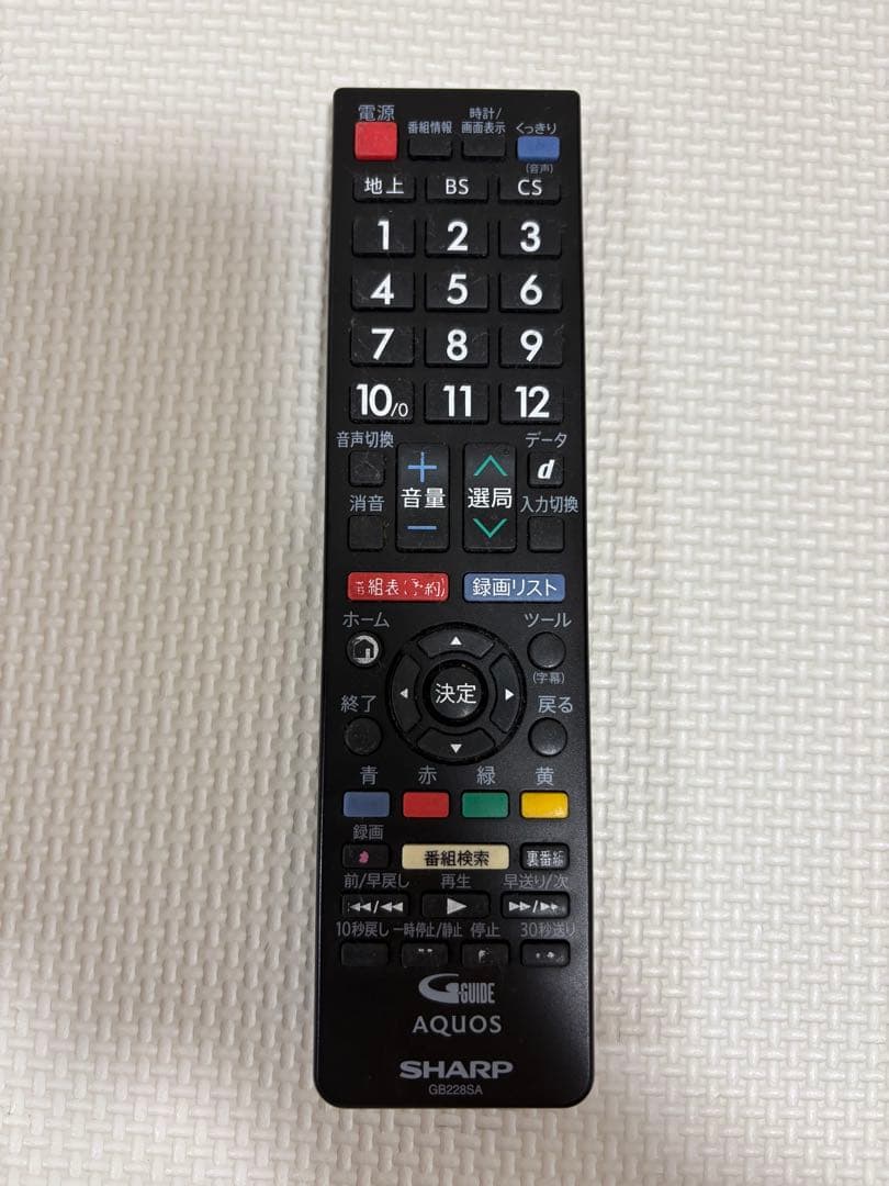 32V型 液晶テレビ SHARP AQUOS LC-32S5 2018年製