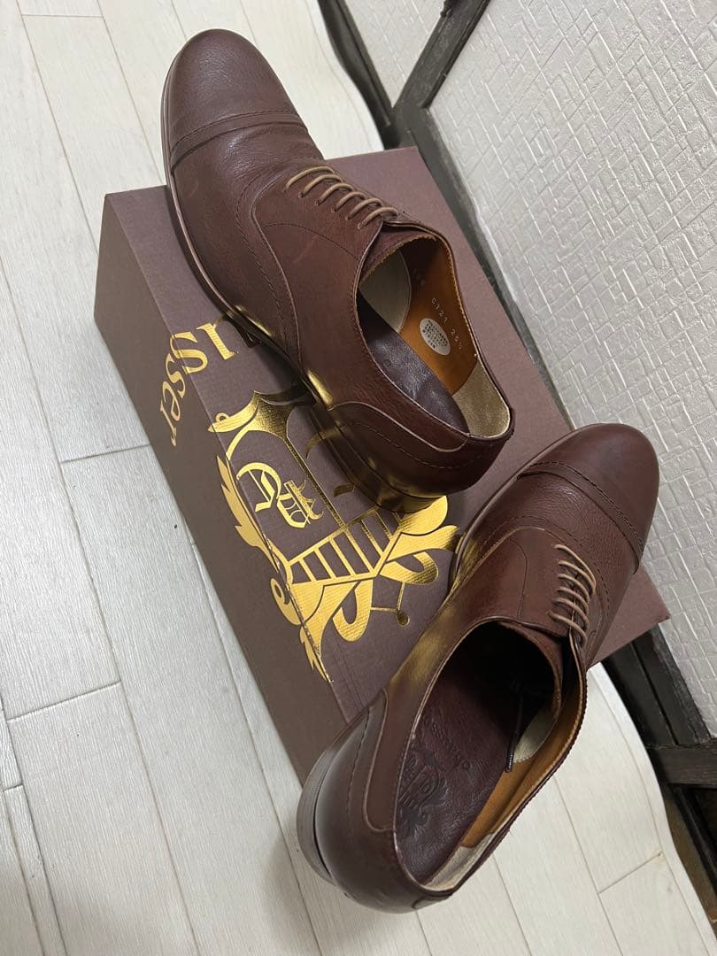 【未使用箱付き 】chausser キャップトゥ レースアップシューズC-721