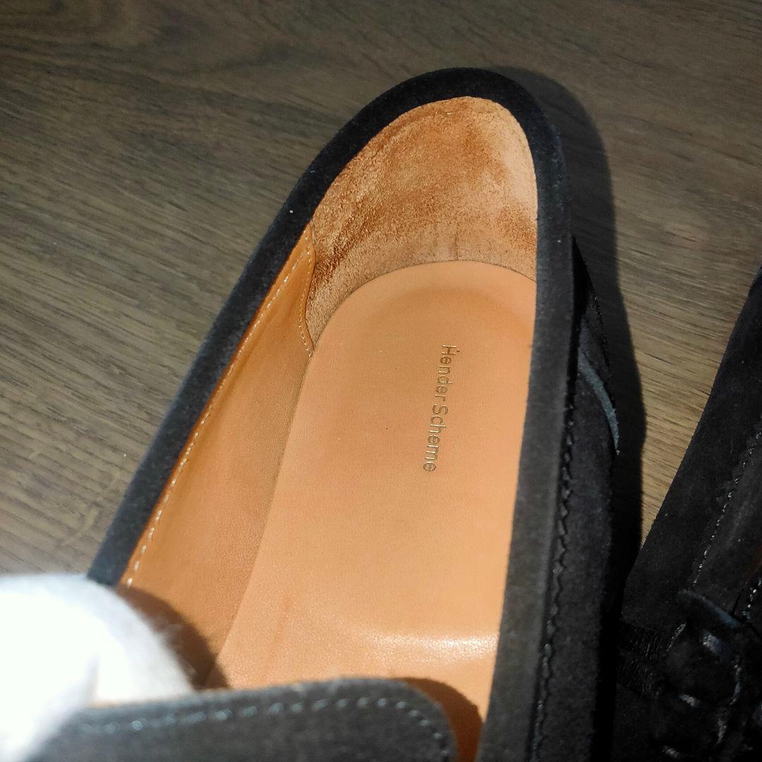 HenderScheme horn loafer トグル ローファー ブラック