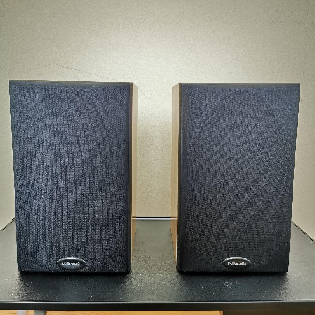 Polk Audio RT15i 小型スピーカー 希少なメープルリアルウッド突板