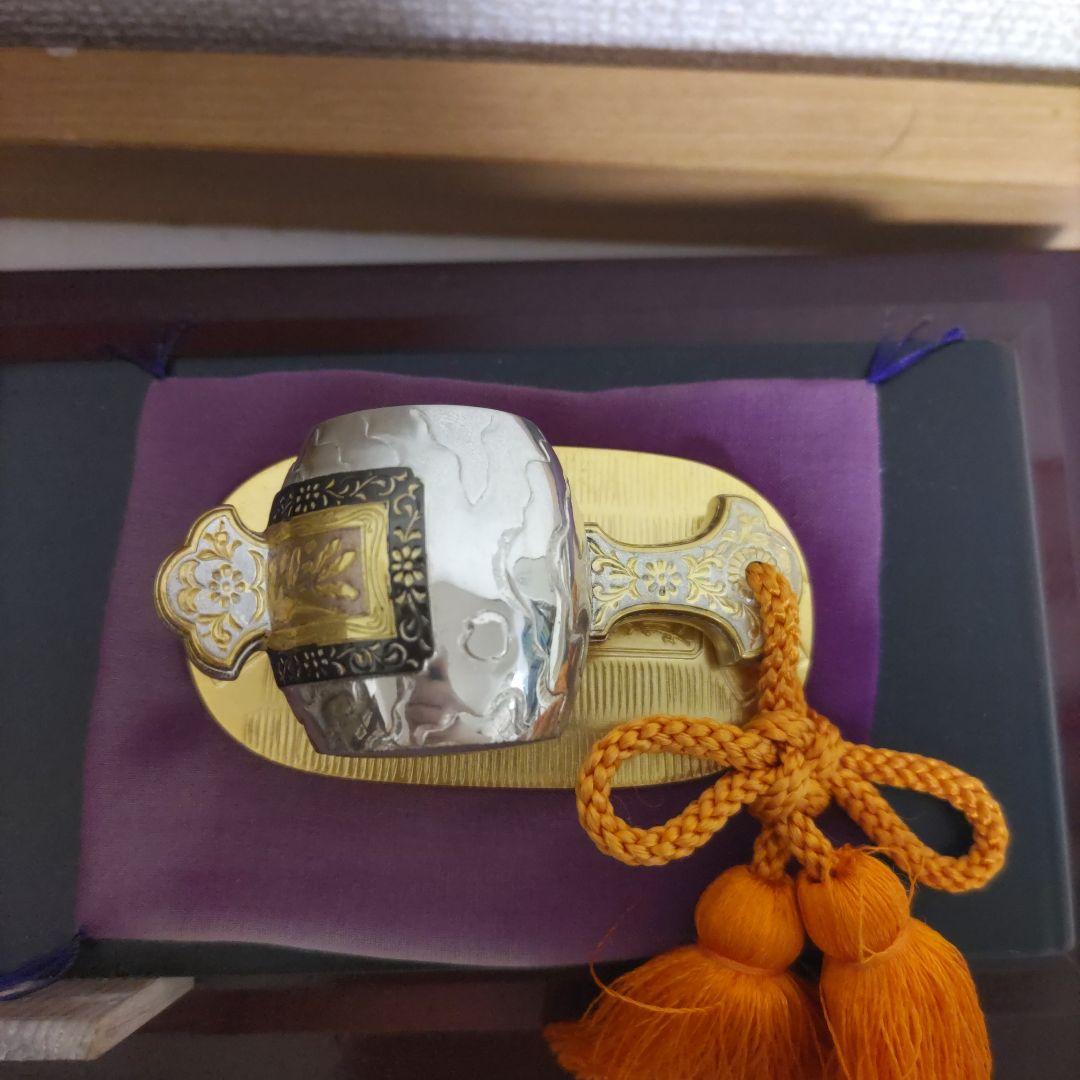 刻印あり　銀製　大判　小槌　縁起物　シルバー　SILVER　銀製品