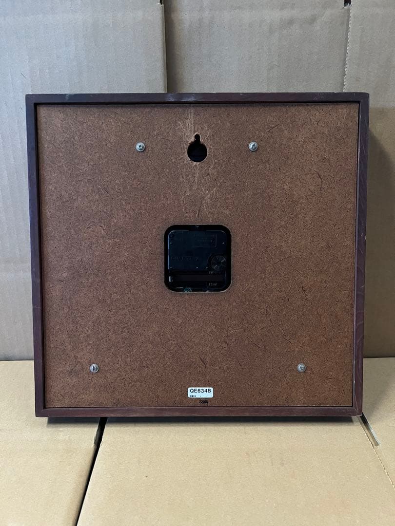 SEIKO 掛時計 木製 クォーツ