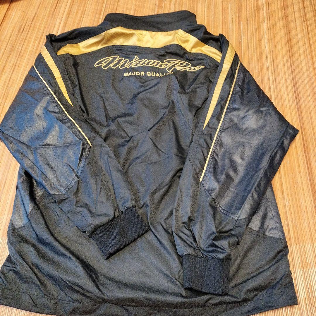 Mizuno Pro 野球ウェア セット Lサイズ ネイビー/ゴールド