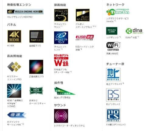 美品♦東芝レグザ最上位モデル4K液晶43Z700X９チュナー搭載タイムシフト付き