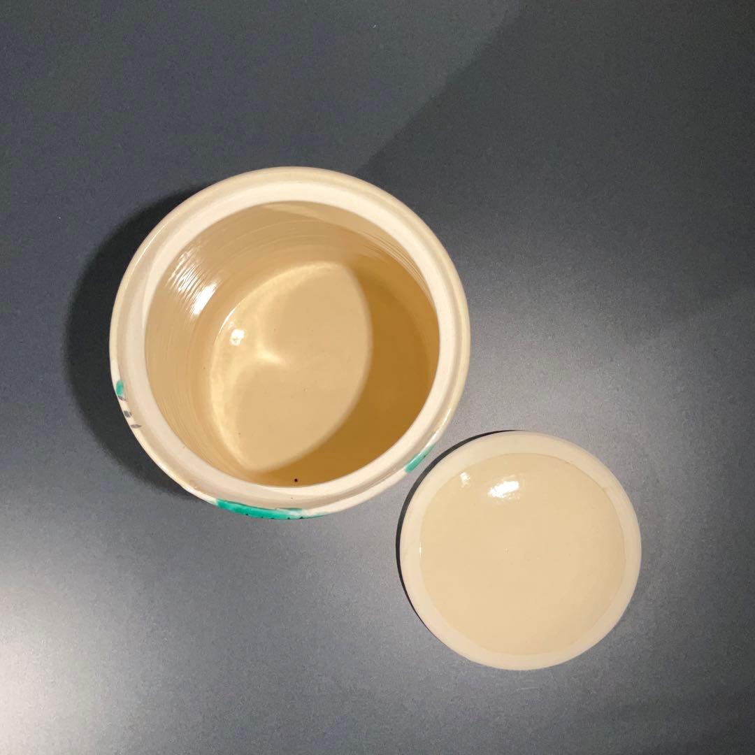 【茶道具】水指　雪松　白井半七　共箱　初釜　R0843ラ2