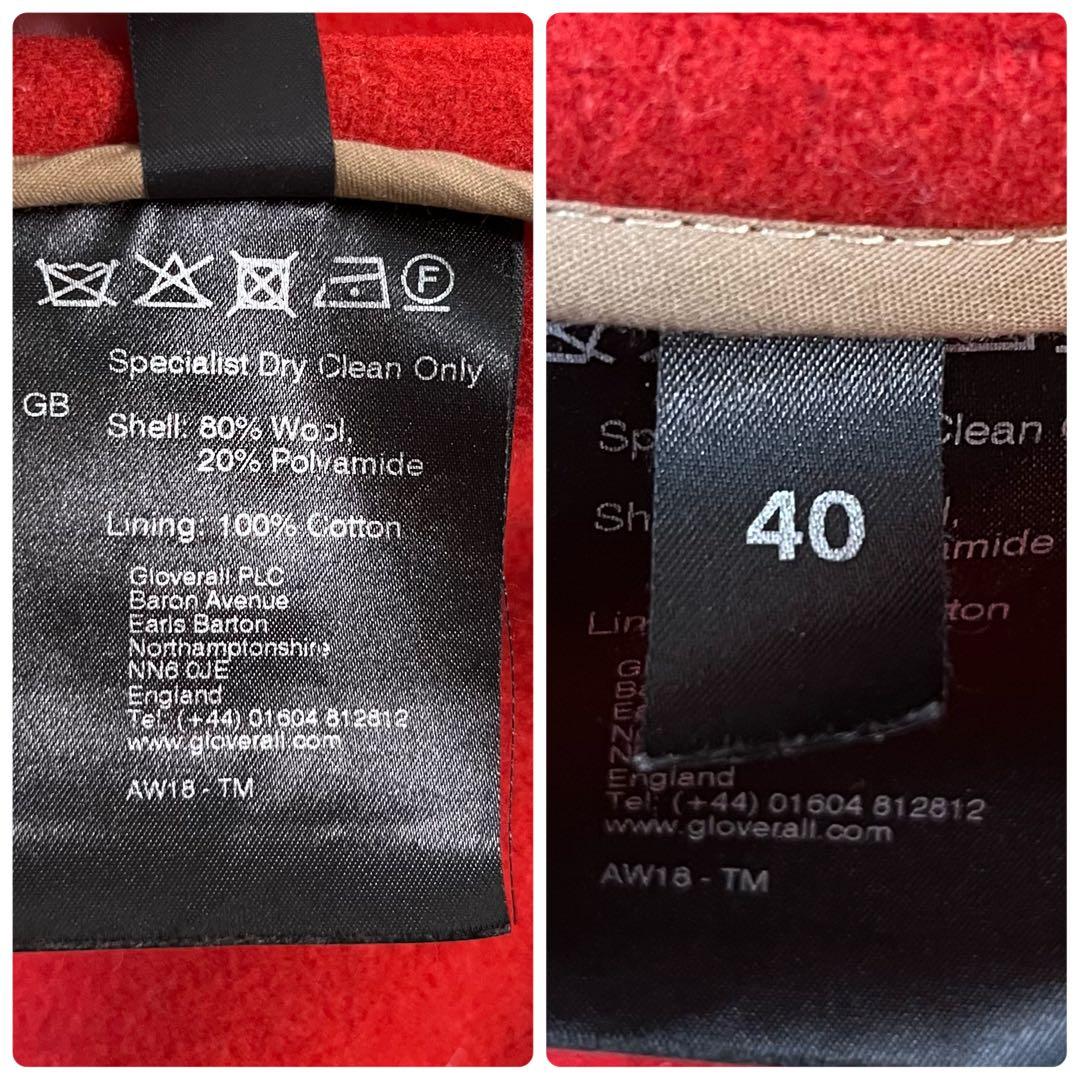 英国製✨Gloverall ELIZA ダッフルコート　水牛トグル　M〜L相当