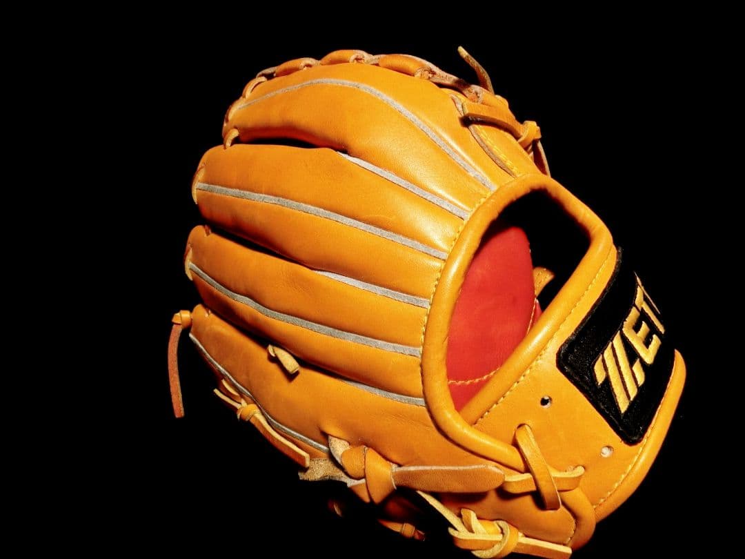 美品 硬式用 ZETT BPGA19340 グローブ グラブ 野球  大人用