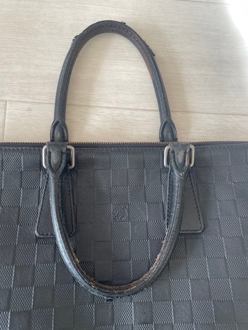 難あり　ルイ・ヴィトン ビジネスバッグ ダミエ