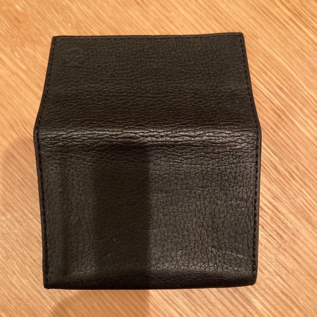 フェリージ　名刺入れ　黒　black