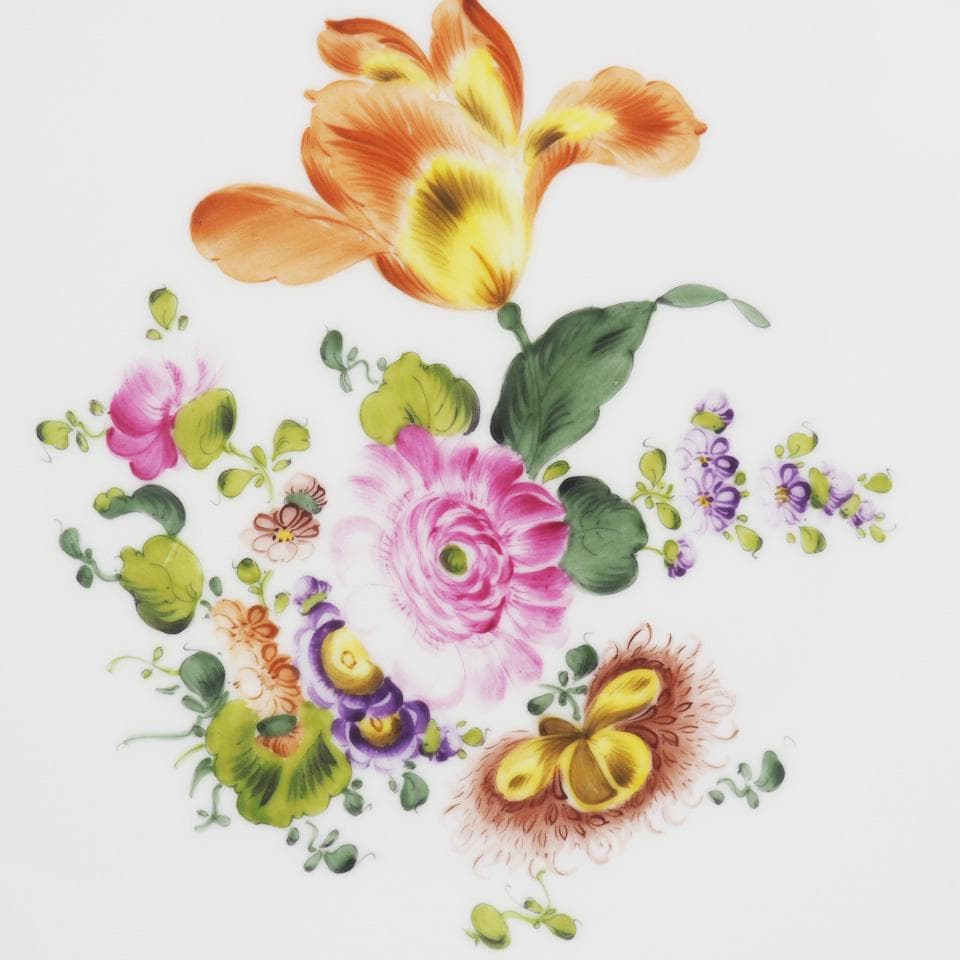 ヘレンド ヘレンドブーケ BHR 25.5cm ディナープレート ペア #2