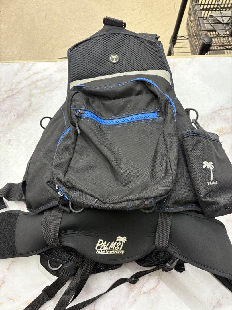 パームス　ライフジャケット　ゲームベスト　腰サポートベルト付き