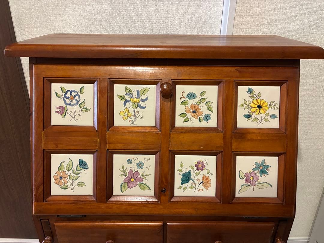 スペイン家具 Actus バレンシア パイン材 ライティングビューロー ライ