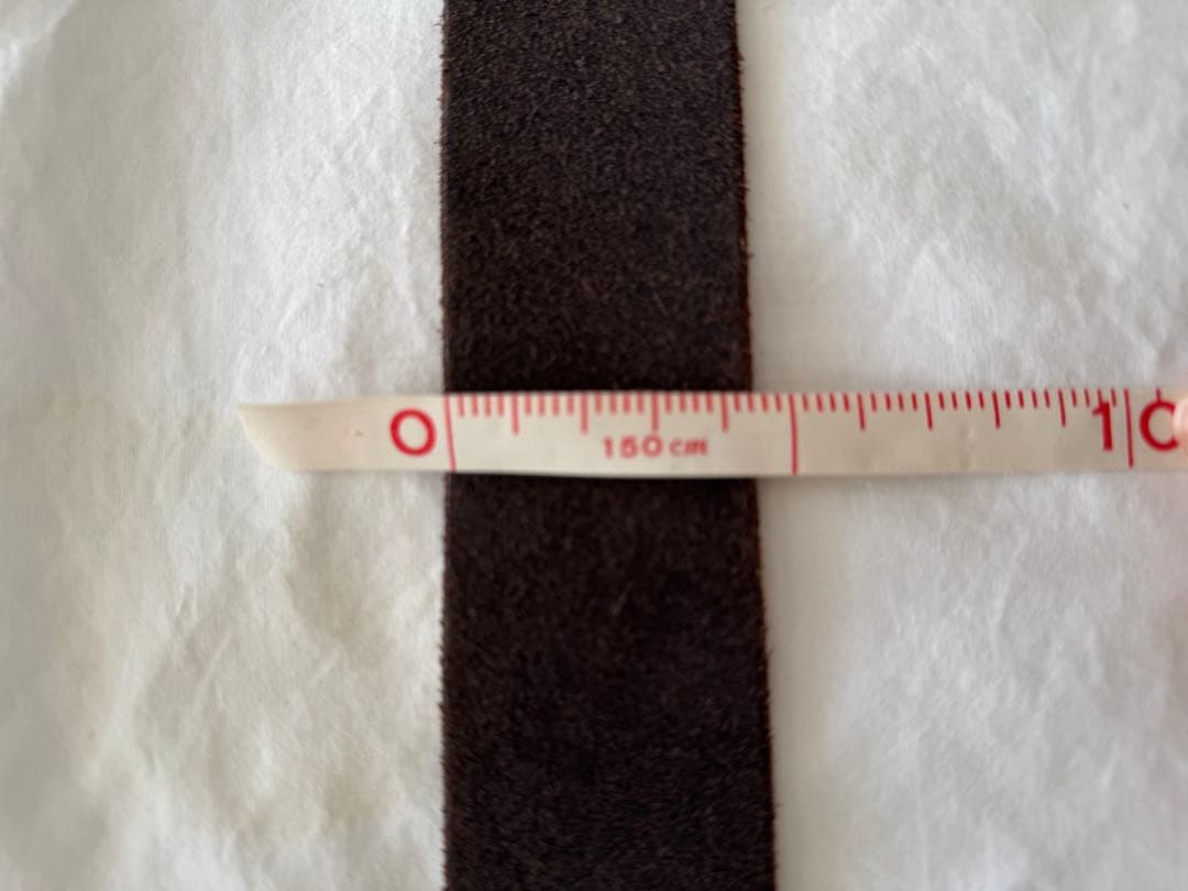 45r ダークブラウン レザー ベルト ラウンドバックル