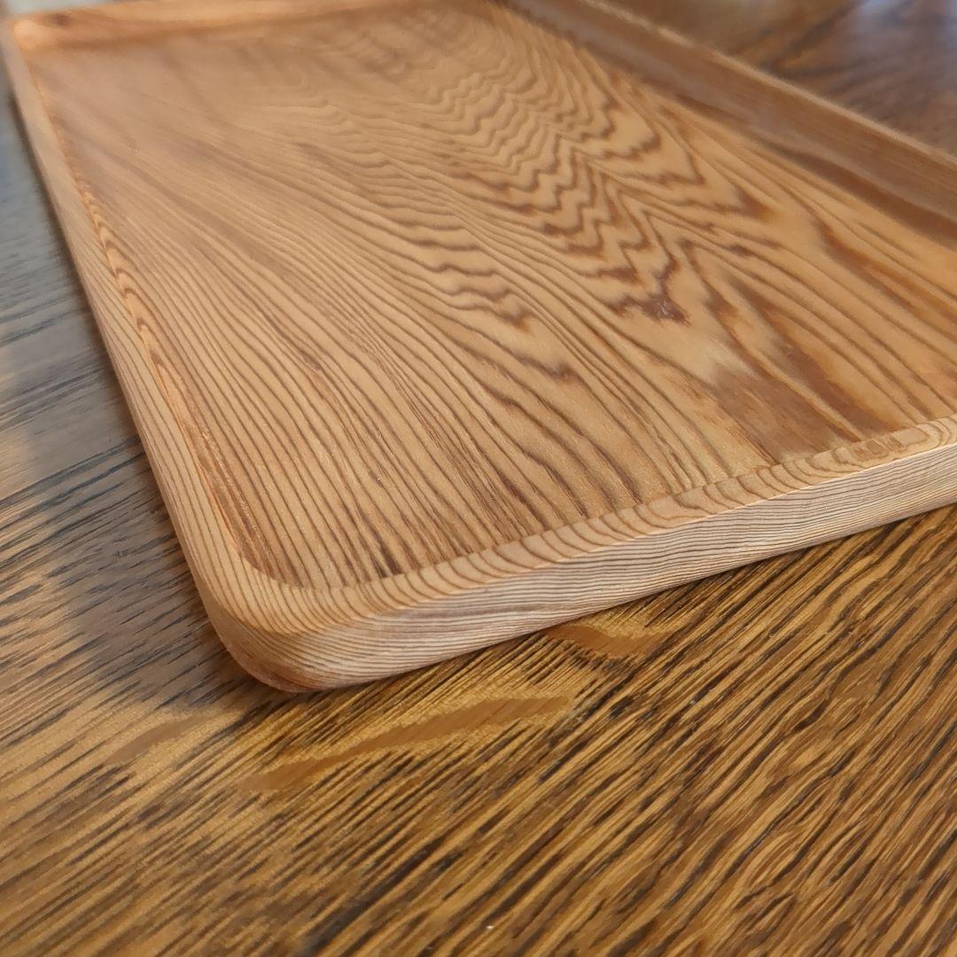 屋久杉 トレイ Z 手作り木工