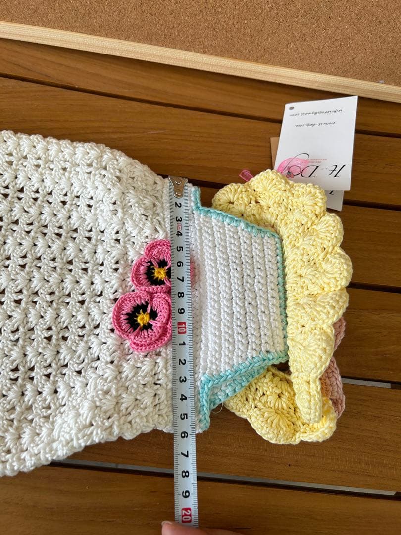 itdogs お花のニットトップス Sサイズ