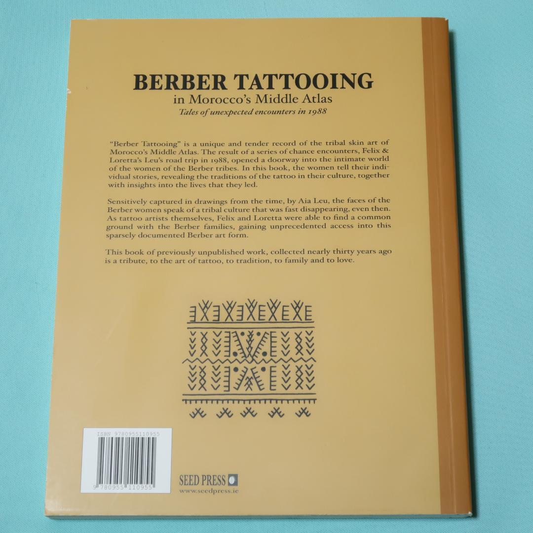 セール！　洋書 　Berber Tattooing　モロッコ アトラス　タトゥー