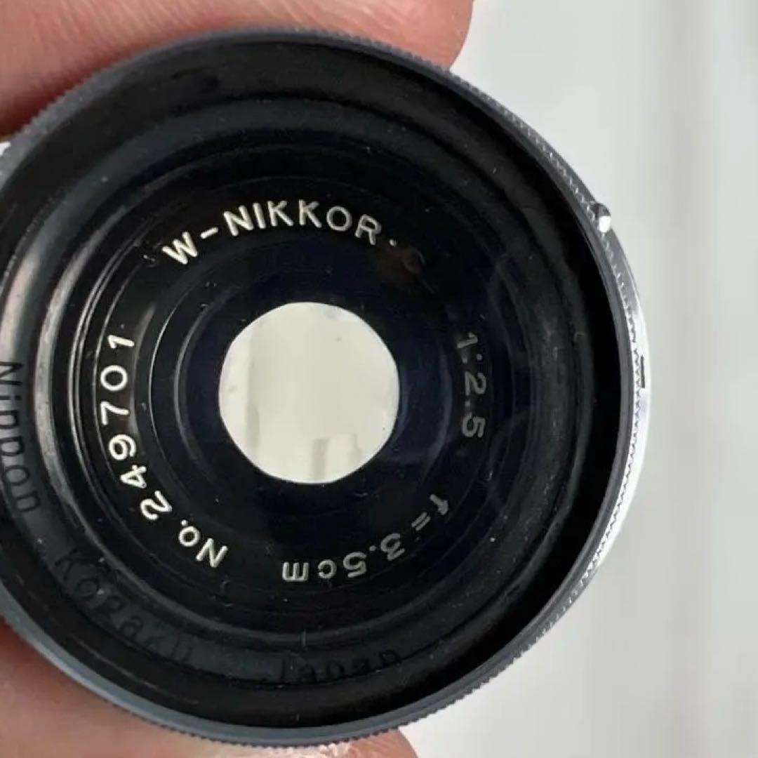 b*ク様 日本光学 W-Nikkor 3.5cm f/2.5 レンズ