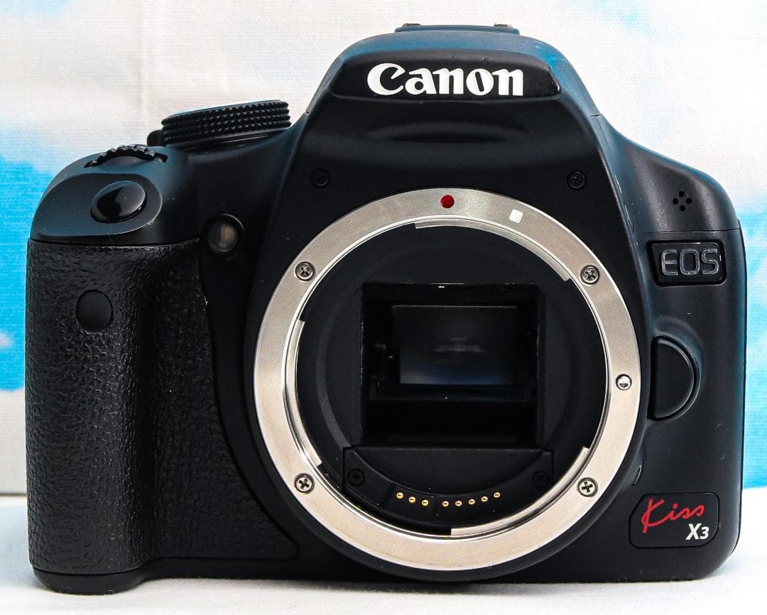 キャノン Canon Kiss X3⭐️スマホに転送♪⭐️写真も動画も撮れる