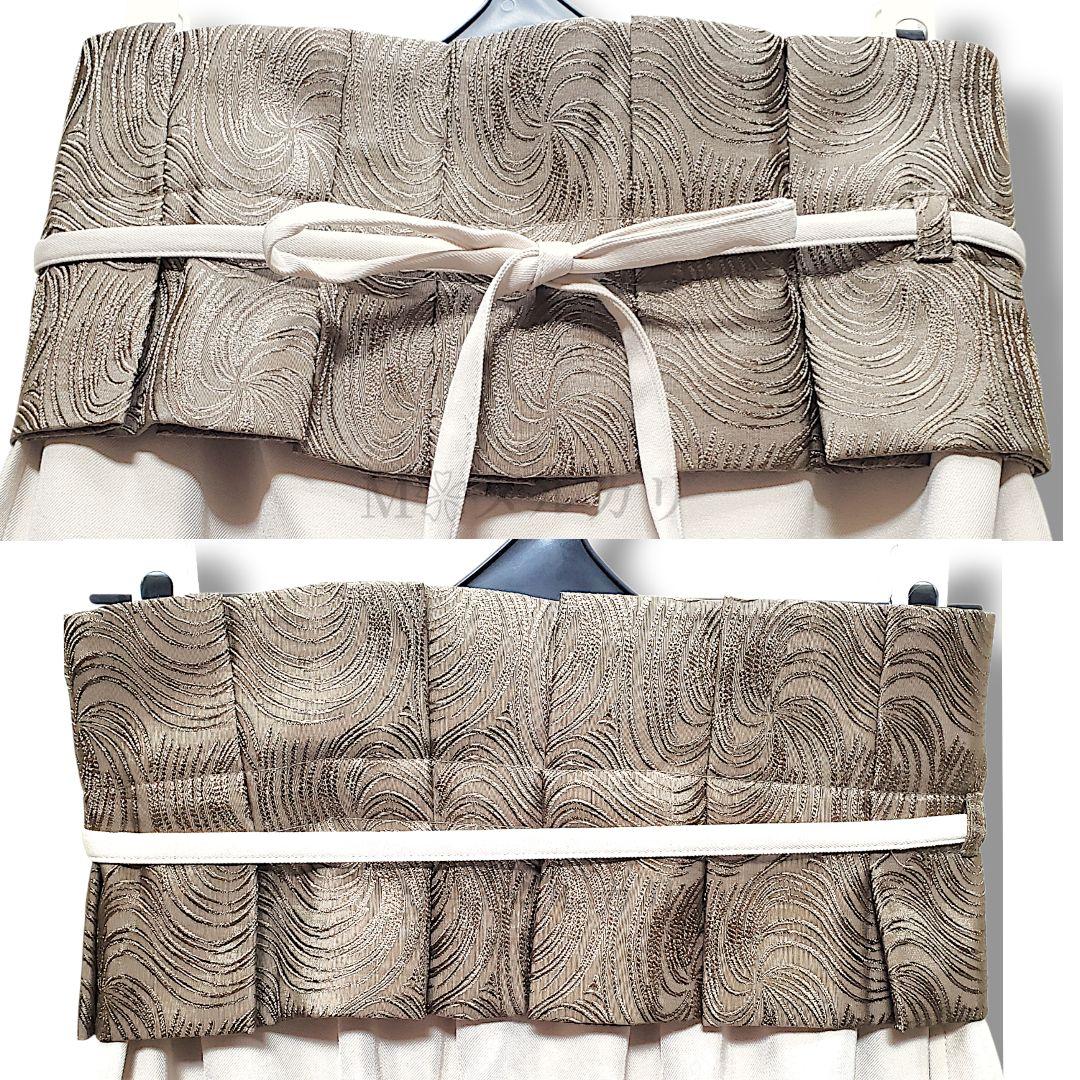 完売品✨倭物やカヤ流水ジャガード上下セット 簡単着物風オケージョン晴れ着成人式春