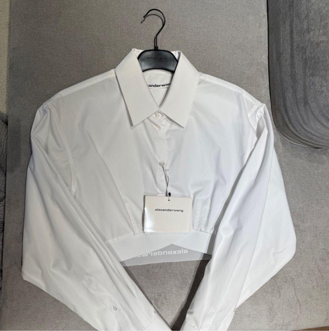 アレキサンダーワン Alexander Wang クロップド シャツ