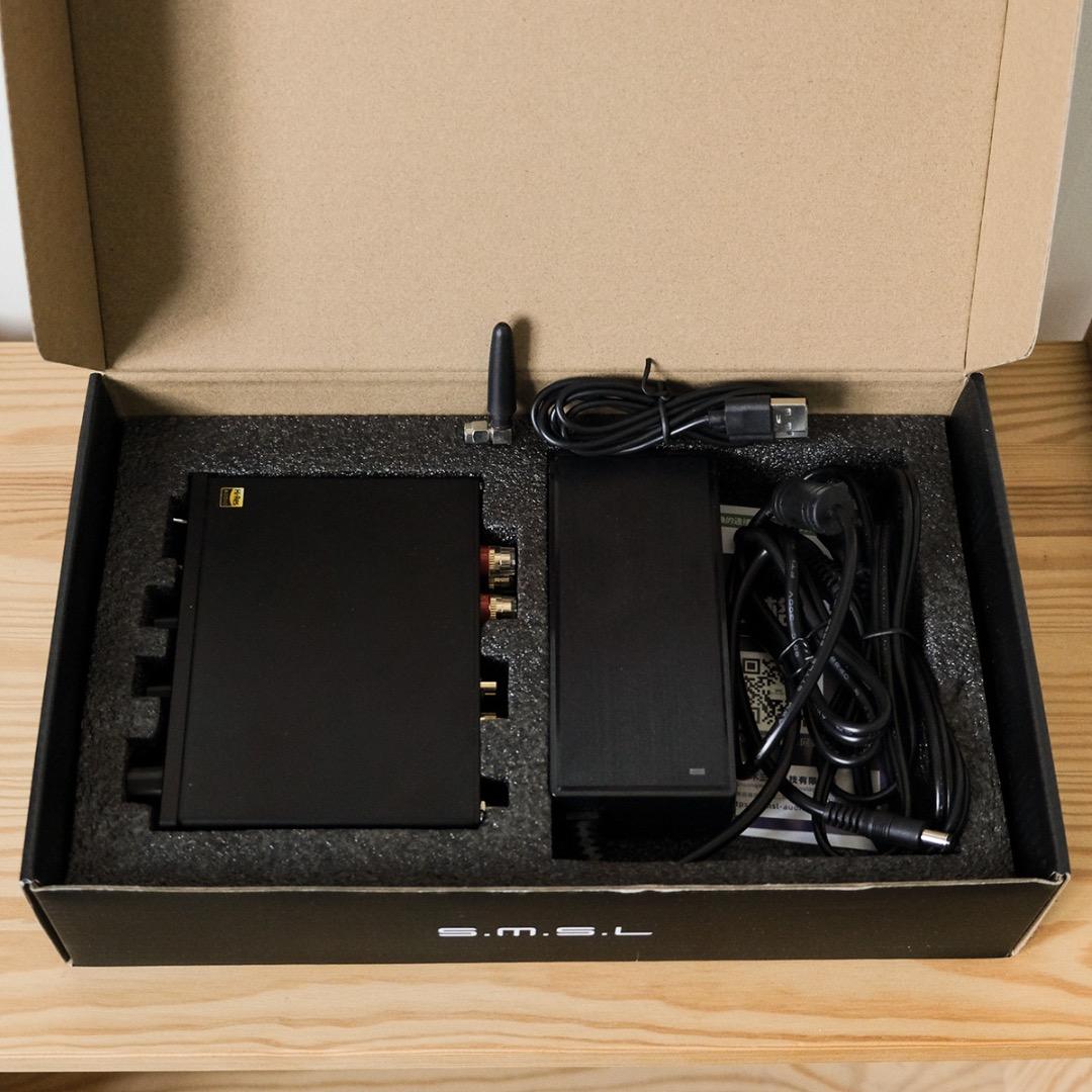 S.M.S.L A12 Bluetooth対応 小型プリメインアンプ SMSL