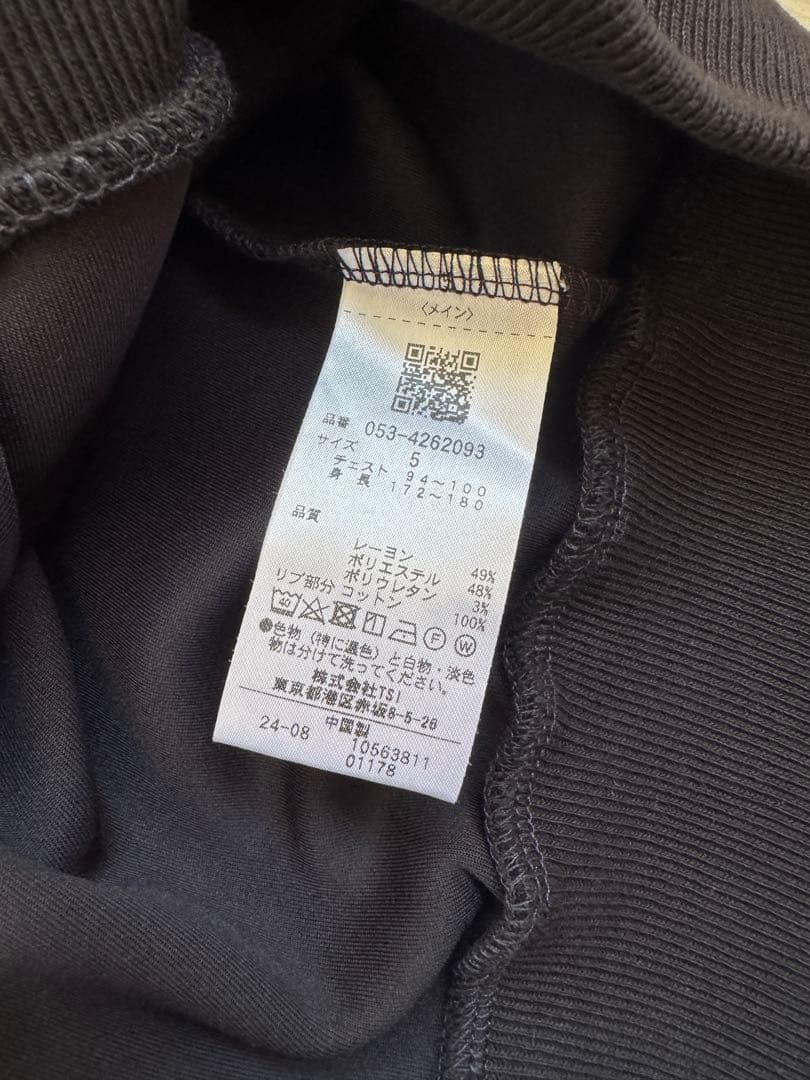 PEARLY GATESダンボール フルジップフーディ新品　ネイビー