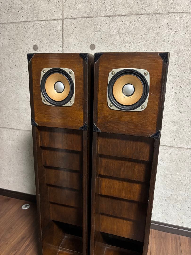 自作バックロードホーン FOSTEX FF 125k 2台セット　引き取り希望