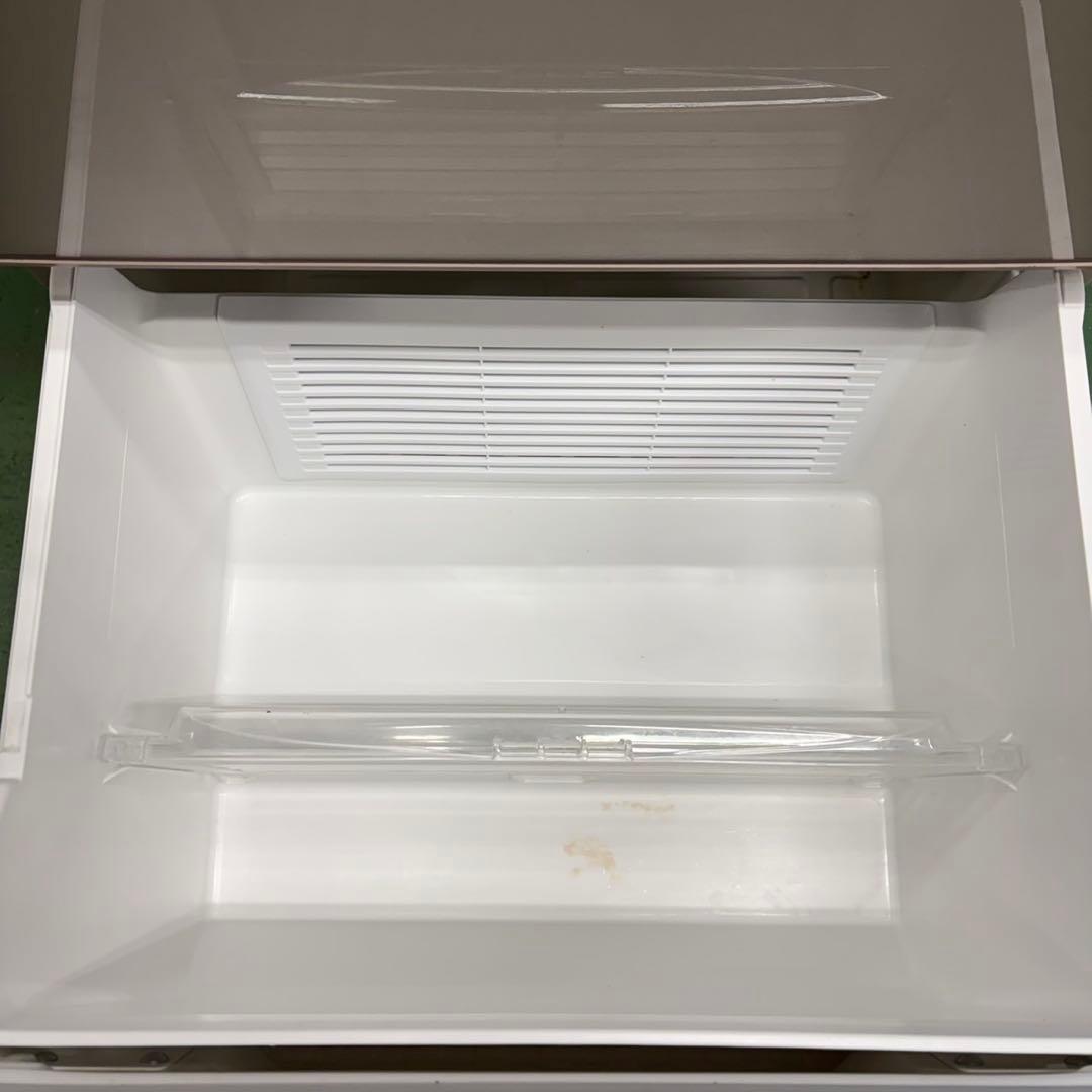 704 保証　鏡面　大型冷蔵庫　400L強 極美品　右開き　自動製氷機　5ドア