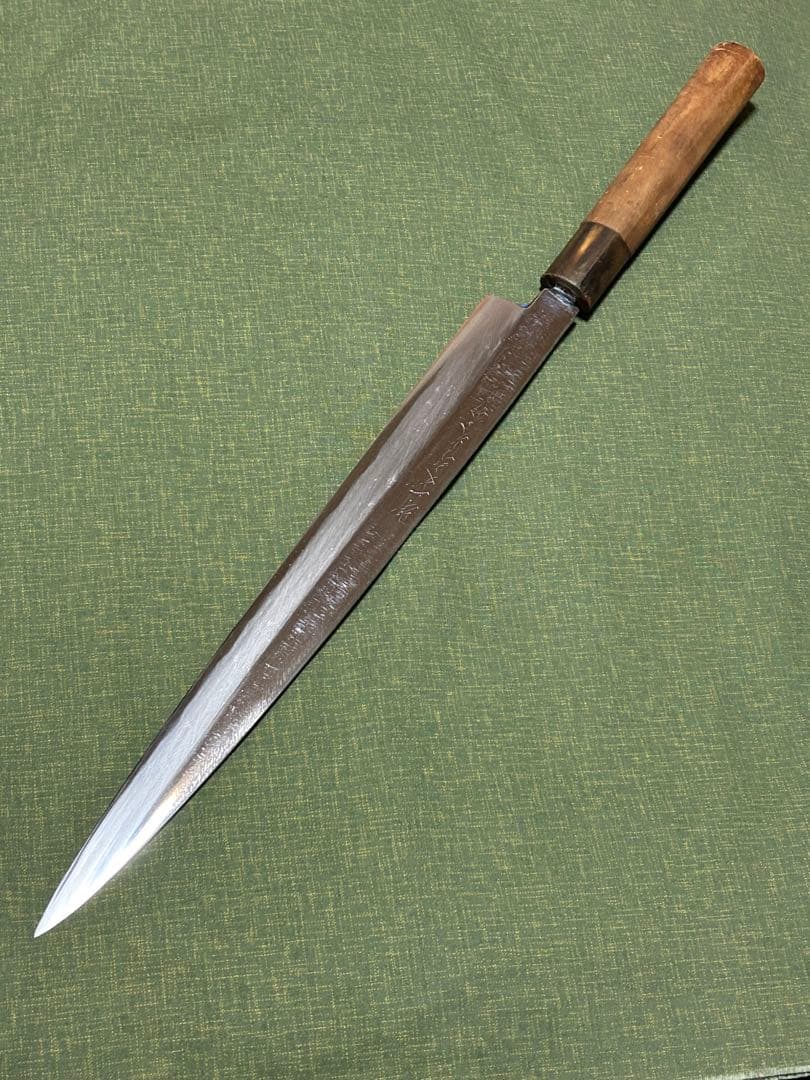 ABCDEさん専用です。柳刃包丁　堺一文字光秀　本鍛錬　29.3㎝